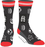 SUPER MARIO BROS- Classic Mario Men's Crew Socks