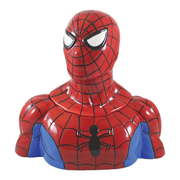 Marvel Spider-Man Sculpted Ceramic Cookie Jar